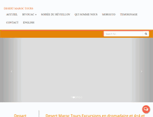 Tablet Screenshot of desertmaroc-tours.com